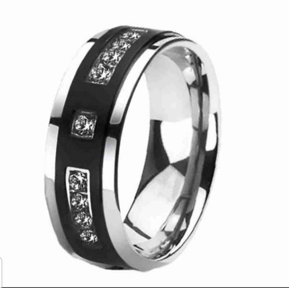 Two Tone Titanium Band - Picture 2 of 2